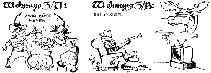 Wohnung 3A and 3B